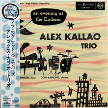Carica l'immagine nel visualizzatore di Gallery, Alex Kallao Trio : An Evening At The Embers (LP, Album, Mono, RE)