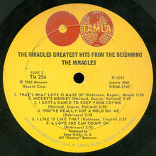 Carica l'immagine nel visualizzatore di Gallery, The Miracles : Greatest Hits From The Beginning (2xLP, Comp, Mono, Ind)