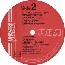 Carica l'immagine nel visualizzatore di Gallery, Eddy Arnold, The Sons Of The Pioneers : Songs Of The West (LP, Comp)