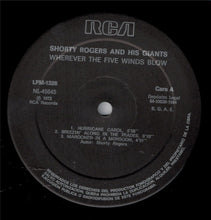 Carica l'immagine nel visualizzatore di Gallery, Shorty Rogers Quintet : Wherever The Five Winds Blow (LP, Album, Mono, RE)