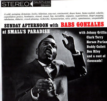 Carica l'immagine nel visualizzatore di Gallery, Babs Gonzales : Sunday Afternoon At Small's Paradise (LP, Mono, RE)