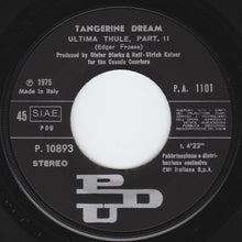 Carica l'immagine nel visualizzatore di Gallery, Tangerine Dream : Ultima Thule (7", Single, RE)