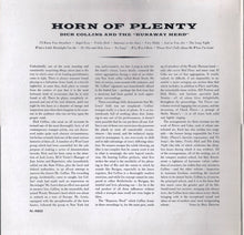 Carica l'immagine nel visualizzatore di Gallery, Dick Collins And The Runaway Herd : Horn Of Plenty (LP, Album, Mono, RE, Gat)