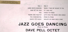 Carica l'immagine nel visualizzatore di Gallery, Dave Pell Octet : Jazz Goes Dancing (Prom To Prom) (LP, Album, RE)