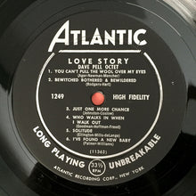 Carica l'immagine nel visualizzatore di Gallery, Dave Pell Octet : Love Story (LP, Album, Mono)