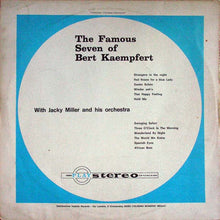Carica l'immagine nel visualizzatore di Gallery, Jack Miller & His Orchestra : The Famous Seven Of Bert Kaempfert (LP, Album)