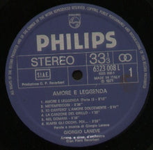 Carica l'immagine nel visualizzatore di Gallery, Giorgio Laneve : Amore E Leggenda (LP)
