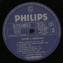 Carica l'immagine nel visualizzatore di Gallery, Giorgio Laneve : Amore E Leggenda (LP)