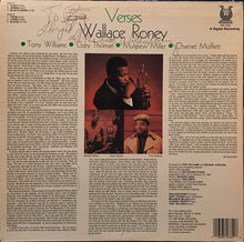 Carica l'immagine nel visualizzatore di Gallery, Wallace Roney : Verses (LP)