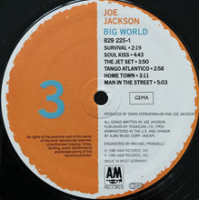 Carica l'immagine nel visualizzatore di Gallery, Joe Jackson : Big World (LP + LP, S/Sided + Album)
