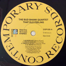 Carica l'immagine nel visualizzatore di Gallery, Bud Shank Quartet : That Old Feeling (LP)