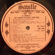 Carica l'immagine nel visualizzatore di Gallery, Al Bowlly : The London Sessions (1928-1930) (LP, Comp, Mono)
