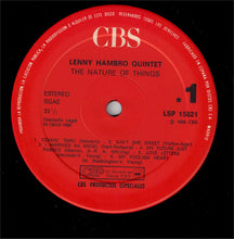 Carica l'immagine nel visualizzatore di Gallery, The Lenny Hambro Quintet featuring Eddie Costa ○ Sal Salvador ○ Barry Galbraith : The Nature Of Things (LP, Album, RE)