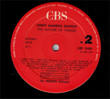 Carica l'immagine nel visualizzatore di Gallery, The Lenny Hambro Quintet featuring Eddie Costa ○ Sal Salvador ○ Barry Galbraith : The Nature Of Things (LP, Album, RE)