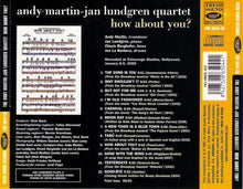 Carica l'immagine nel visualizzatore di Gallery, Andy Martin-Jan Lundgren Quartet : How About You? (CD)