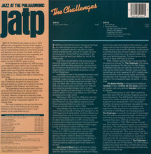Carica l'immagine nel visualizzatore di Gallery, Dizzy Gillespie ■ Roy Eldridge ■ Ben Webster : Jazz At The Philharmonic - The Challenges 1954 (LP, Album, Comp, Mono)