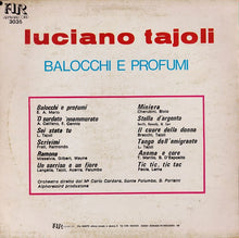 Carica l'immagine nel visualizzatore di Gallery, Luciano Tajoli : Balocchi E Profumi (LP)