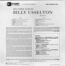 Carica l'immagine nel visualizzatore di Gallery, Billy Usselton Sextet : His First Album (LP, Album, RE)