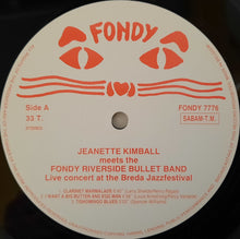 Carica l'immagine nel visualizzatore di Gallery, Jeanette Kimball Meets The Fondy Riverside Bullet Band : Live Concert At The Breda Jazzfestival ! (LP, Album)
