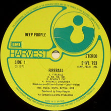 Carica l'immagine nel visualizzatore di Gallery, Deep Purple : Fireball (LP, Album, Tex)