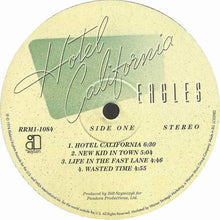 Carica l'immagine nel visualizzatore di Gallery, Eagles : Hotel California (LP, Album, RE, Gat)