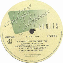 Carica l'immagine nel visualizzatore di Gallery, Eagles : Hotel California (LP, Album, RE, Gat)