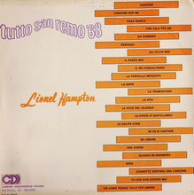 Carica l'immagine nel visualizzatore di Gallery, Lionel Hampton : Tutto San Remo '68 (LP)
