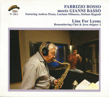 Carica l'immagine nel visualizzatore di Gallery, Fabrizio Bosso Meets Gianni Basso : Line For Lyons - Remembering Chet & Jeru Chapter 2 (CD, Album)