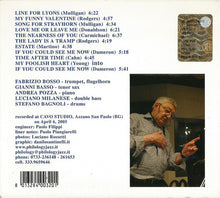 Carica l'immagine nel visualizzatore di Gallery, Fabrizio Bosso Meets Gianni Basso : Line For Lyons - Remembering Chet & Jeru Chapter 2 (CD, Album)