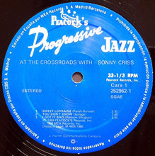 Carica l'immagine nel visualizzatore di Gallery, Sonny Criss : At The Crossroads (LP, Album, RE)