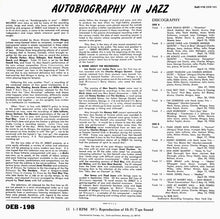 Carica l'immagine nel visualizzatore di Gallery, Various : Autobiography In Jazz (LP, Comp, RE)