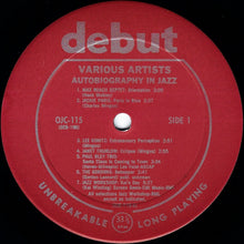 Carica l'immagine nel visualizzatore di Gallery, Various : Autobiography In Jazz (LP, Comp, RE)