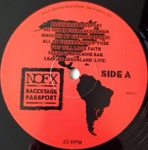 Carica l'immagine nel visualizzatore di Gallery, NOFX : Backstage Passport Soundtrack (LP, Comp)