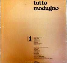 Carica l'immagine nel visualizzatore di Gallery, Domenico Modugno : Tutto Modugno 1 (LP)