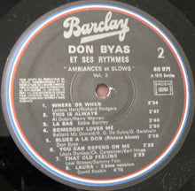 Carica l'immagine nel visualizzatore di Gallery, Don Byas : In Paris - "Ambiances Et Slows" - (1947-1952) (2xLP, Comp, Gat)