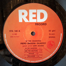 Carica l'immagine nel visualizzatore di Gallery, Piero Bassini Quartet Guest Artist Luis Agudo : In The Shadows (LP, Album)