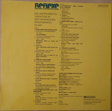 Carica l'immagine nel visualizzatore di Gallery, Ricercare-Ensemble Für Alte Musik, Zürich, Michel Piguet Und Jordi Savall : Die Instrumentalvariation In Der Spanischen Renaissancemusik (LP)
