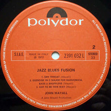 Carica l'immagine nel visualizzatore di Gallery, John Mayall : Jazz Blues Fusion (LP, Album, RP)