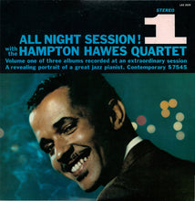 Carica l'immagine nel visualizzatore di Gallery, Hampton Hawes Quartet : All Night Session, Vol. 1 (LP, Album, Ltd, RE)