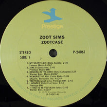 Carica l'immagine nel visualizzatore di Gallery, Zoot Sims : Zootcase (2xLP, Comp)
