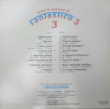 Carica l'immagine nel visualizzatore di Gallery, I Macedonia : Tutte Le Canzoni Di Fantastico 5 - 3° (LP, Comp)