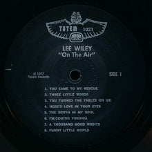 Carica l'immagine nel visualizzatore di Gallery, Lee Wiley : On The Air (LP, Album)