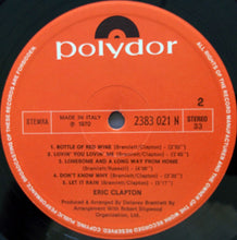 Carica l'immagine nel visualizzatore di Gallery, Eric Clapton : Eric Clapton (LP, Album)