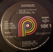 Carica l'immagine nel visualizzatore di Gallery, The Beatles : The Historic First Live Recordings (2xLP, RE,  Ga)