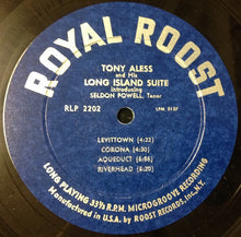 Carica l'immagine nel visualizzatore di Gallery, Tony Aless : Long Island Suite (LP, Album, Mono)