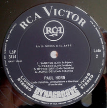 Carica l'immagine nel visualizzatore di Gallery, Paul Horn : La Santa Messa E Il Jazz (Jazz Suite Sui Testi Sacri) (LP, Album)