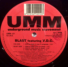 Carica l'immagine nel visualizzatore di Gallery, Blast Featuring V.D.C. : Crayzy Man (12")