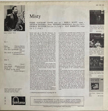 Carica l'immagine nel visualizzatore di Gallery, Eddie "Lockjaw" Davis With Shirley Scott : Misty (LP, Album, Mono)