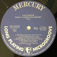 Carica l'immagine nel visualizzatore di Gallery, Sarah Vaughan : The Complete Sarah Vaughan on Mercury Vol. 3 - Great Show on Stage 1957-1959 (6xLP, Comp)