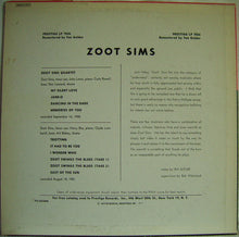 Carica l'immagine nel visualizzatore di Gallery, Zoot Sims : Quartets (LP, Album, Mono, RE)